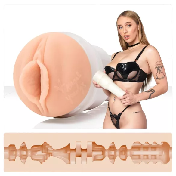 Fleshlight Angel Youngs - вагина мастурбатор - реалистична - телесен цвят