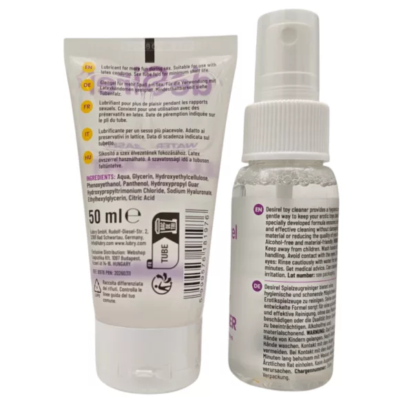 Desirel почистващ и лубрикант (2 × 50 ml)