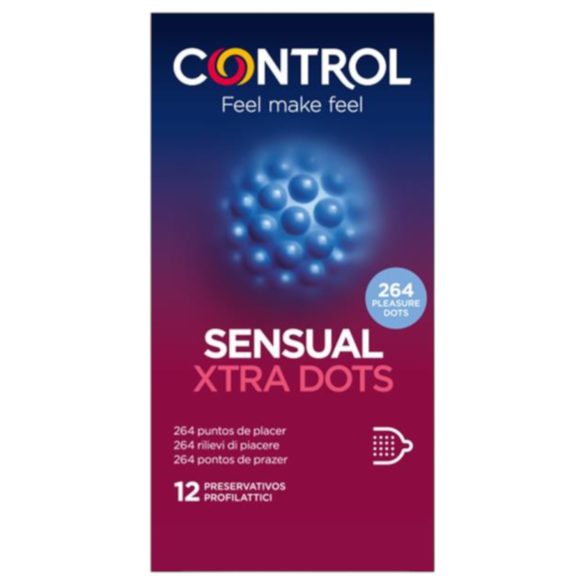 Control - супер релефен презерватив (12 бр.)