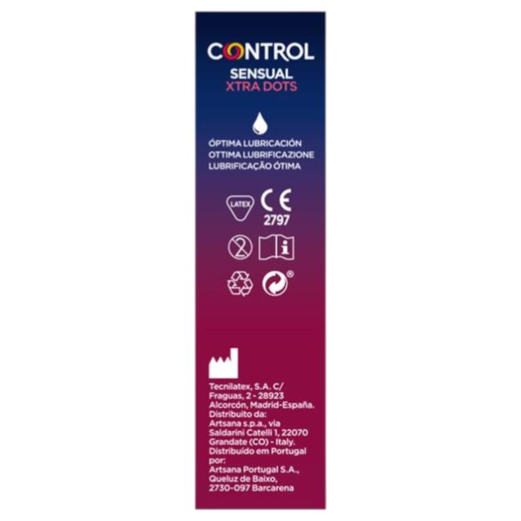 Control - супер релефен презерватив (12 бр.)
