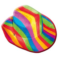   Pride - каубойска шапка - дъгови цветове