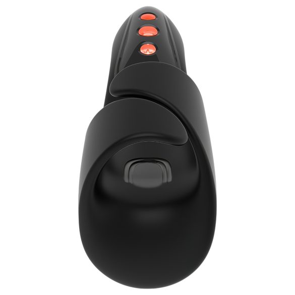 JamyJob - вибратор за глава на пенис с пулсация - черен