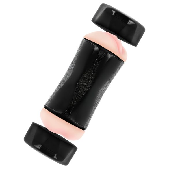 JamyJob - мастурбатор вагина и анус - натурален цвят