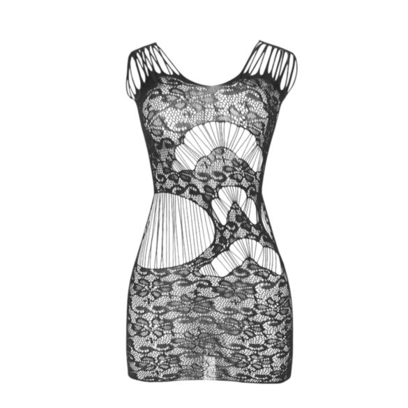 Subblime 951771 - секси мрежеста рокля - черна - S-L