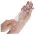 Addicted Toys - пенис удължител с пръстен за тестиси - 27 см прозрачен