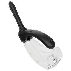   Afterdark - автоматичен вибриращ анален душ - прозрачен