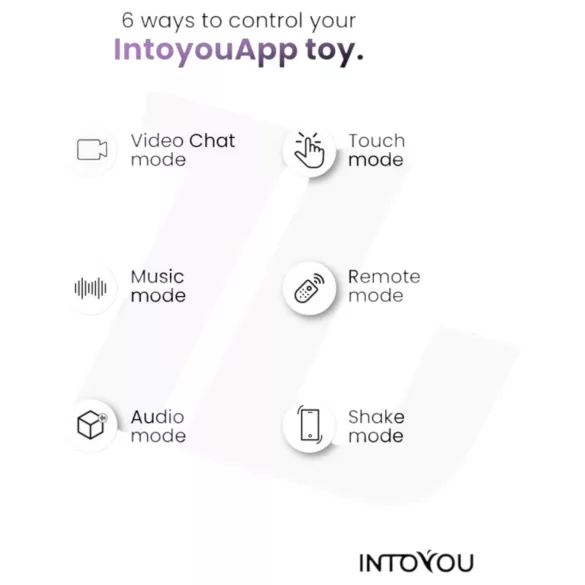 INTOYOU - Вибриращ пръстен за пенис и тестиси с управление чрез приложение за мъже (син)