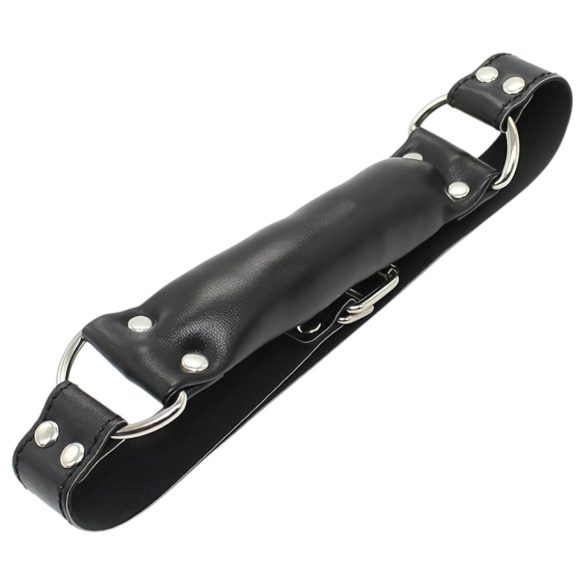 Latetobed - еротична топка за уста с подплата - черна