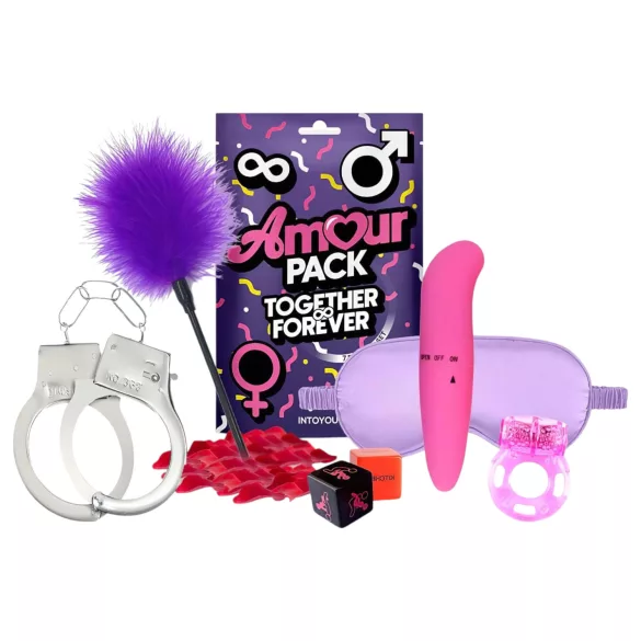 Amour Pack Together - вибратор комплект за начинаещи - 7 части