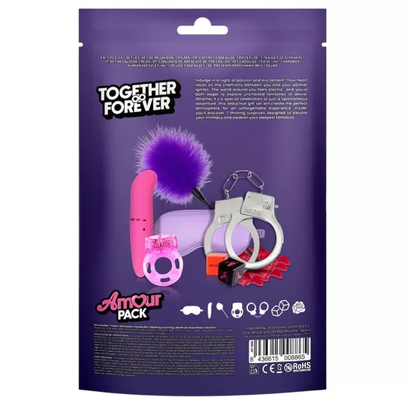 Amour Pack Together - вибратор комплект за начинаещи - 7 части