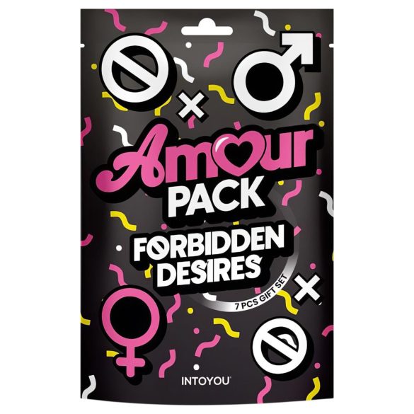 Amour Pack Forbidden Desires - начален комплект с вибратор - 7 части