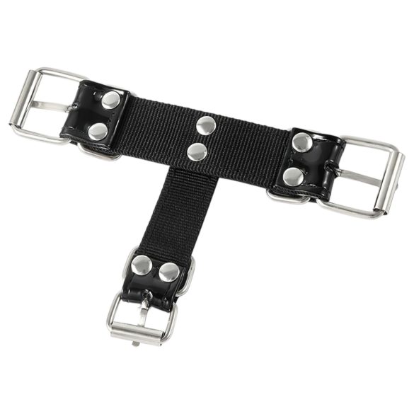 Latetobed - нашийник с носова кука (черен)