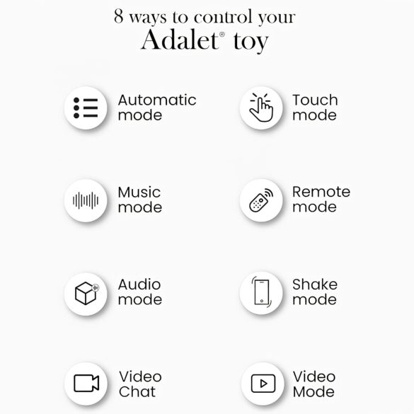 Adalet Gently - интелигентен G-точка и простатен вибратор (розов)