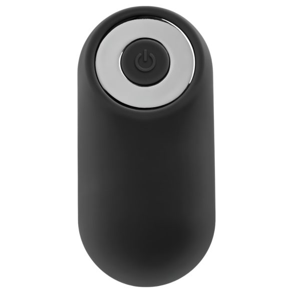 Playboy - анален вибратор с акумулатор - тласкащ - черен