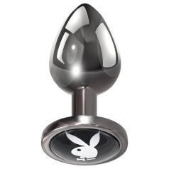   Playboy Tux - анален разширител - малък - сребрист