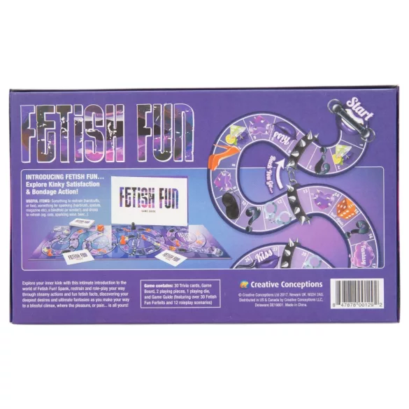 Fetish Fun - еротична настолна игра за двойки (на английски език)