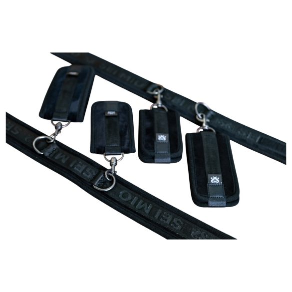 Sei Mio - белезници за бедра, китки и глезени - черни