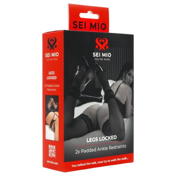 Sei Mio - белезници за глезени - черни