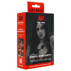   Sei Mio - топка за уста с топчета - черна