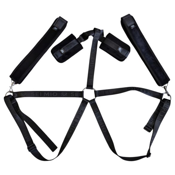 Sei Mio - регулируем комплект за фиксиране - черен