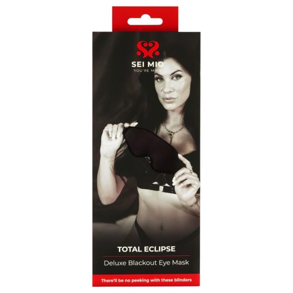 Sei Mio - маска за очи - Total Eclipse - черна