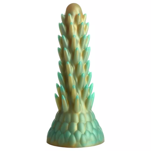 Creature Cocks Stegosaurus - дилдо - силикон - 20 см - зелен