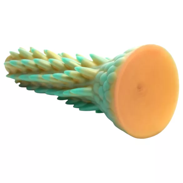 Creature Cocks Stegosaurus - дилдо - силикон - 20 см - зелен