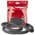 Perfect Fit Ultra Wrap - Комплект дебели пенис пръстени - черни (3 бр.)