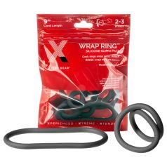   Perfect Fit - тънък пенис ринг - силикон, черен, 22 см