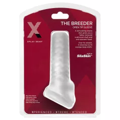   Perfect Fit Breeder - отворен пенис удължител - бял