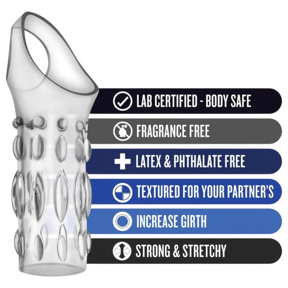 Performance - пенис маншет с двойно уплътнение (прозрачен)