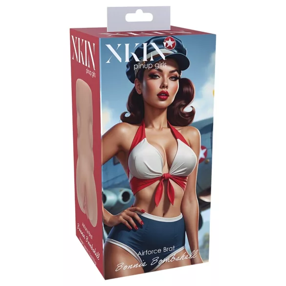 XKIN Bonnie Bombshell - реалистичен изкуствен вагинален мастурбатор (естествен цвят)