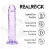 RealRock - реалистично дилдо с вендуза (лилаво) - 12,7 см