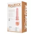 RealRock - въртящ се вибратор (естествен, 20,5 cm)