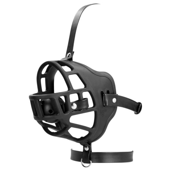 Ouch! - Черна маска с вградена запушалка