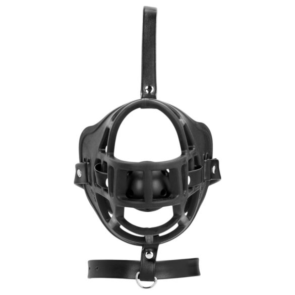 Ouch! - Черна маска с вградена запушалка