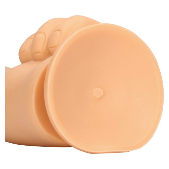 S-Line - дилдо с форма на палец - телесен цвят