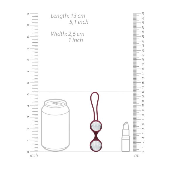 Loveline (S)explore - комплект секс играчки за жени - червен