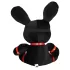 Bondage Rabbit - BDSM маска за заек - черна