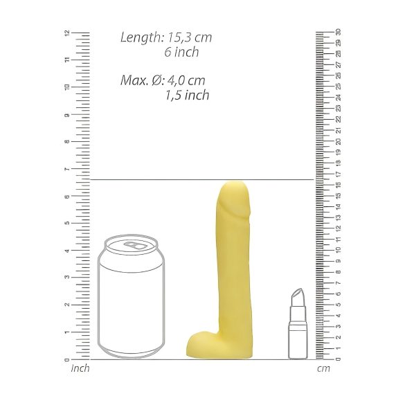 Dicky - ванилов пенис сапун с тестиси (210g)