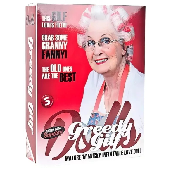 Greedy Gilf - надуваема кукла в естествен размер