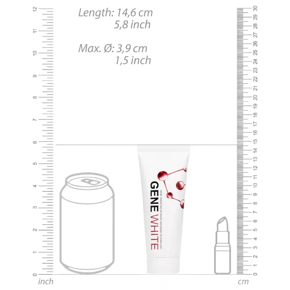 Pharmquests Gene White - избелващ крем за кожа - 100 мл
