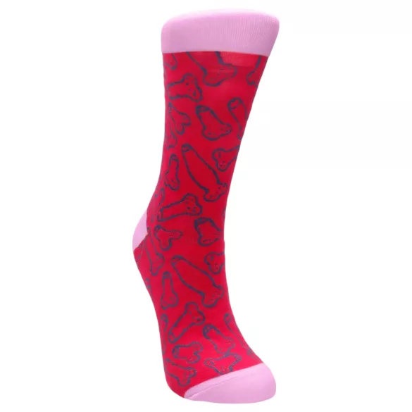 S-Line Sexy Socks - дамски чорапи - памук - пенис мотив