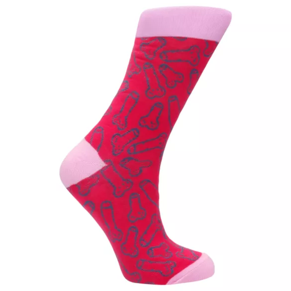 S-Line Sexy Socks - дамски чорапи - памук - пенис мотив