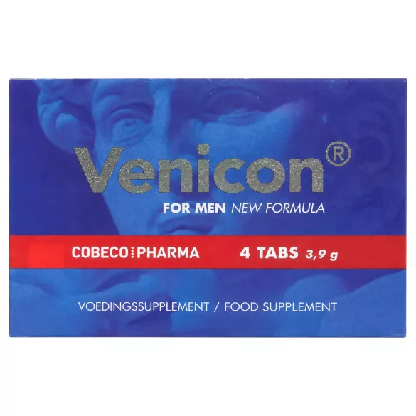 Venicon - хранителна добавка за мъже, капсули (4 бр.)