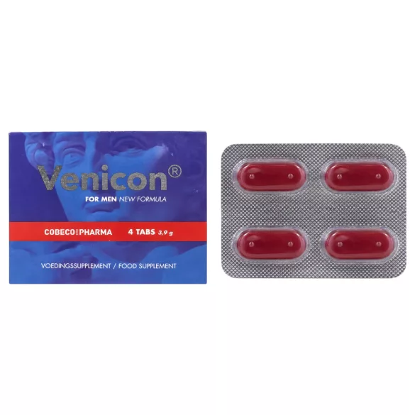 Venicon - хранителна добавка за мъже, капсули (4 бр.)