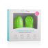Easytoys - Вибриращо яйце с радио управление, 7 ритъма (зелено)