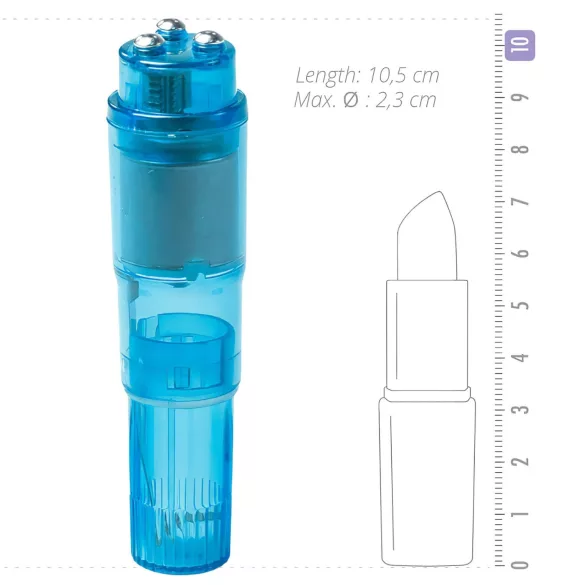 Easytoys - мини вибратор комплект - син - 5 части