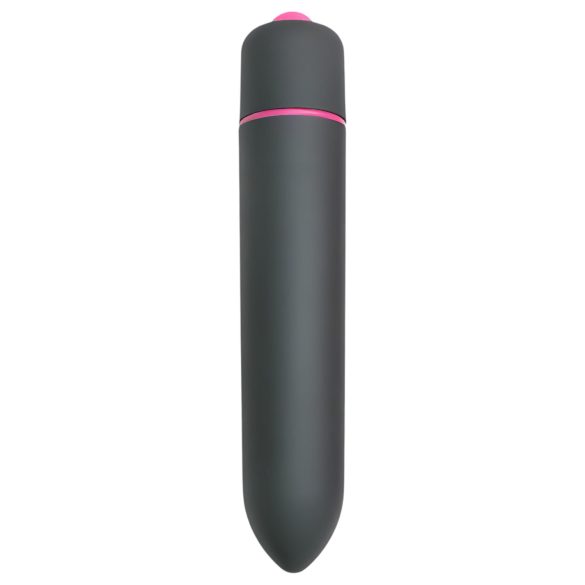 Easytoys Bullet - водоустойчив вибратор с пръчка (черен)