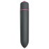 Easytoys Bullet - водоустойчив вибратор с пръчка (черен)